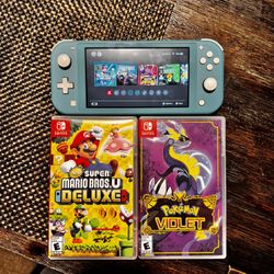 Switch Lite With 2 Games&controller (read Description)