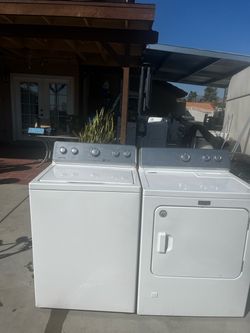 Maytag Washer and Dryer gas heavy duty super capacity good condition delivery and installation available