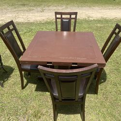 4 Dining Table Set 