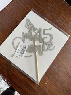 Cake Topper Quinceañera 