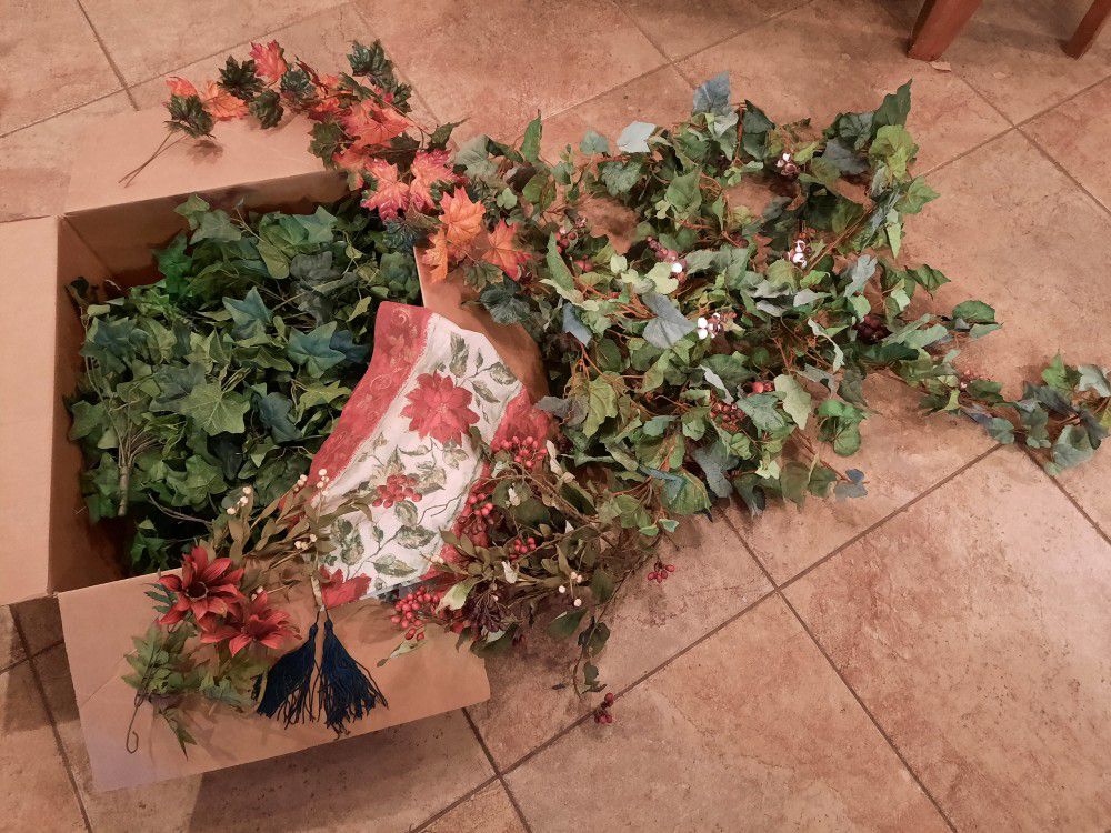 Faux Foliage For Crafts And Home Decor | $20 OBO! 100% FOR CHARITY!
