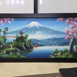 Mt Fuji Painting
