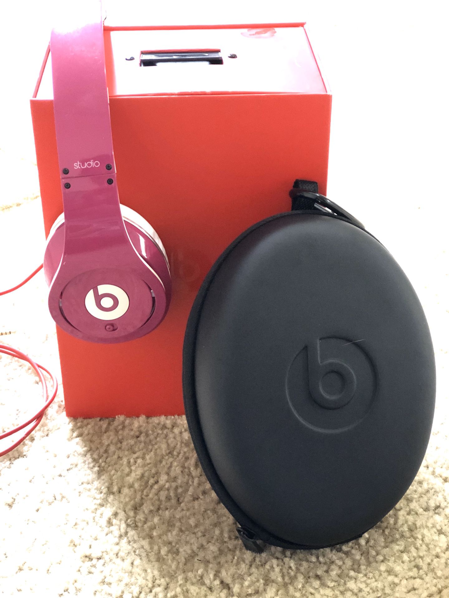 Beats by Dr. Dre - Beats Studio Over-the-Ear Headphones - Pink