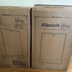 Brand New Klipsch Heresy IV Hifi Speakers 