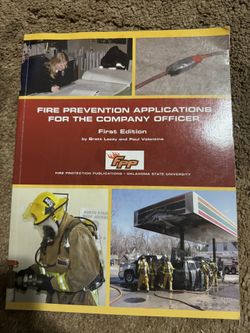 Fire Prevention Applications For The Company Officer