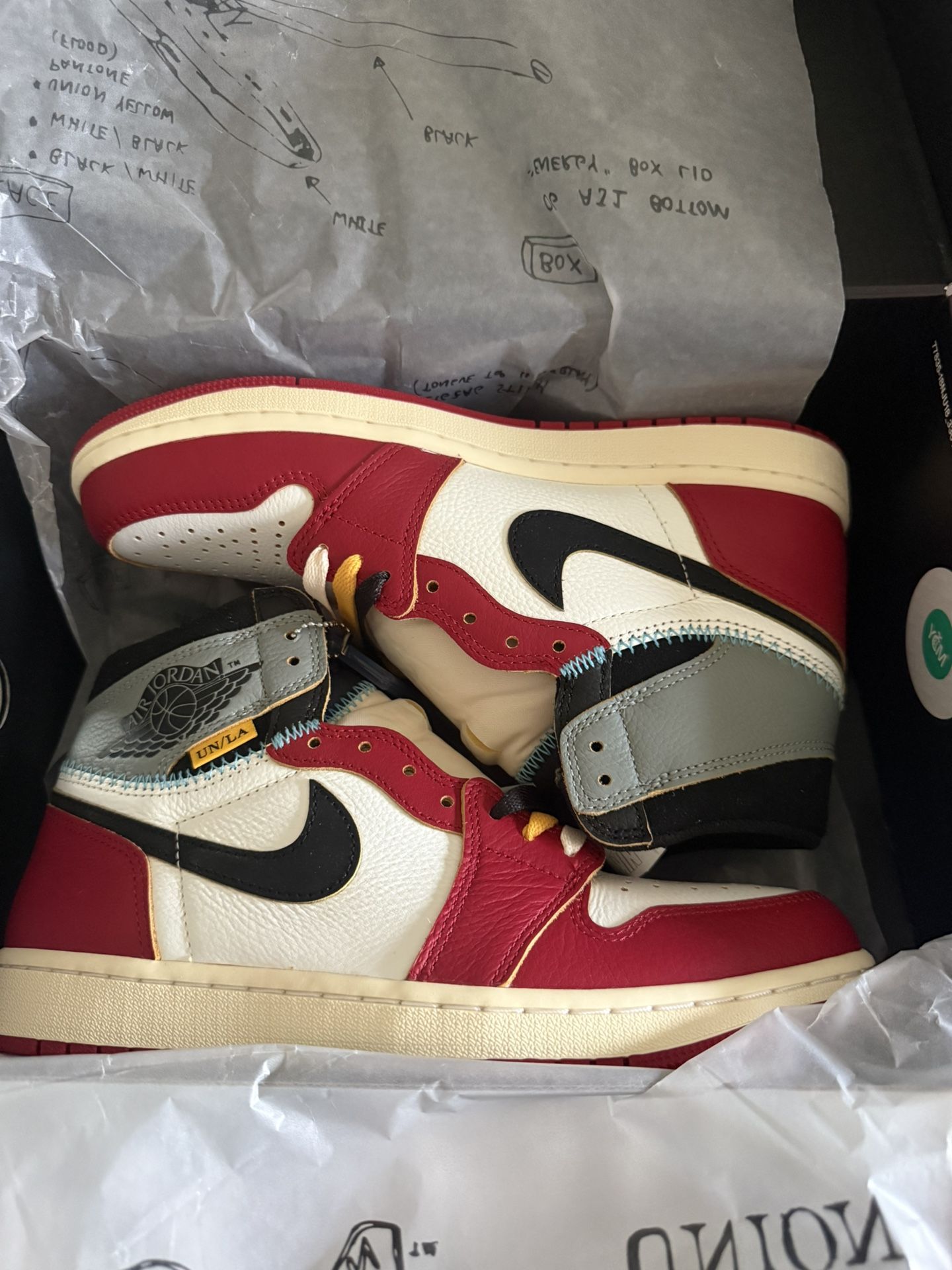 Jordan 1 High Union LA Size 9