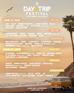 Day Trip LA one 2-Day GA wristbands for sale!