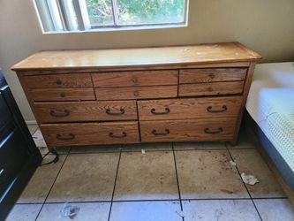Brown Vintage Dresser