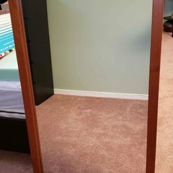 Mid-Century Modern PEDERDON AND HANSEN TEAK Mirror- Denmark TEAK