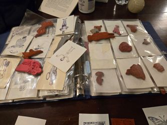 Vintage rubber stamps collection