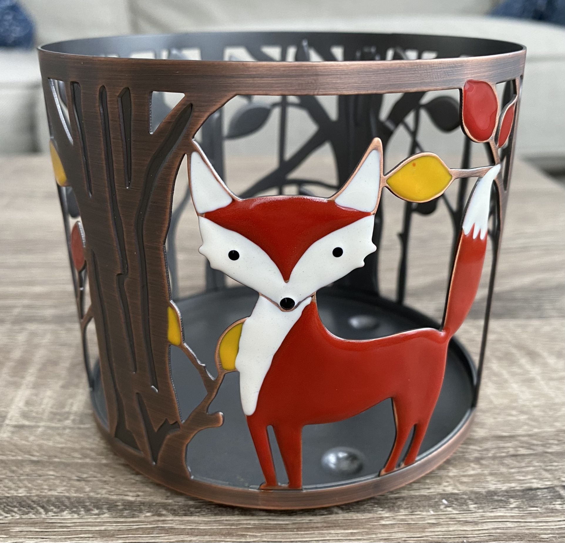 Bath and Body Works Bronze 3-Wick Candle Holder Sleeve