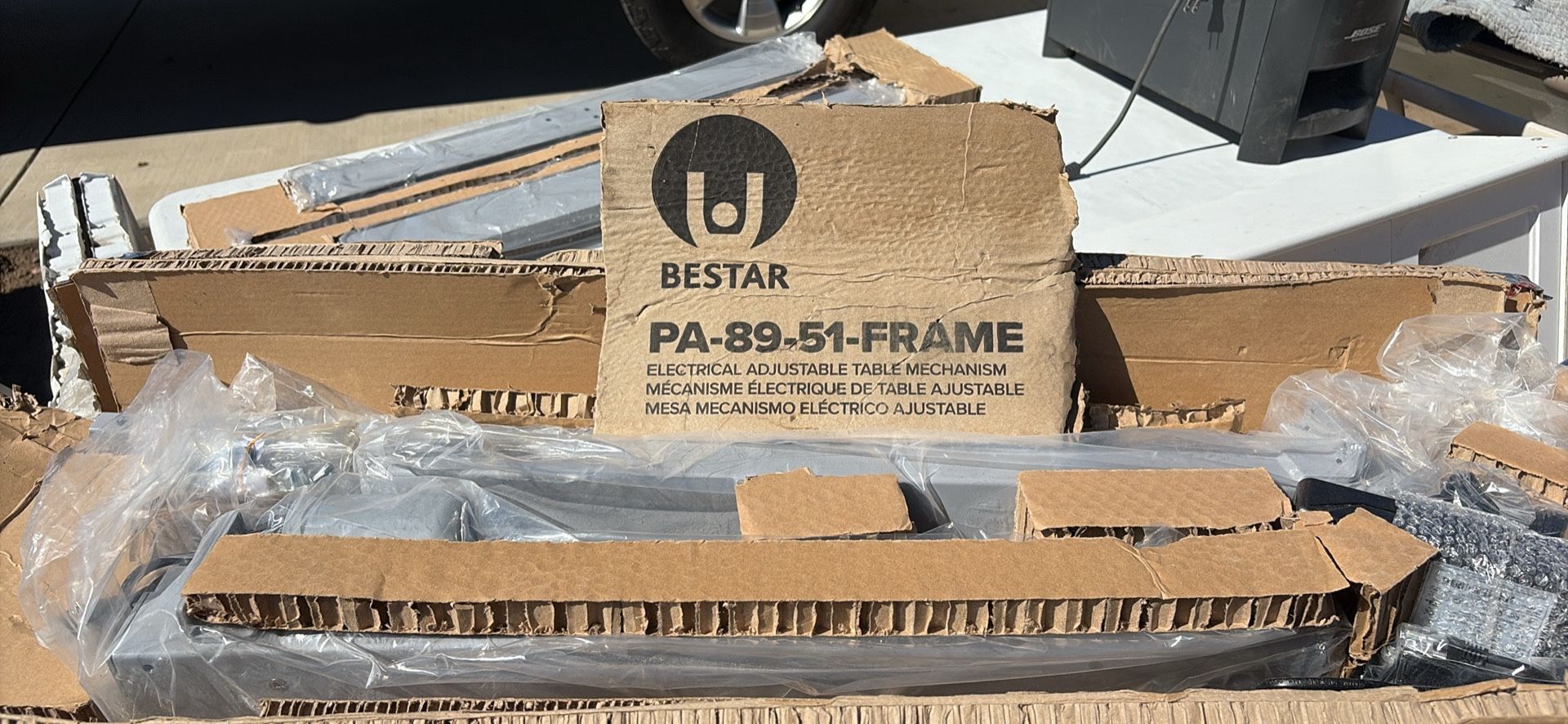 Bed Desk Frame -brand New In Box
