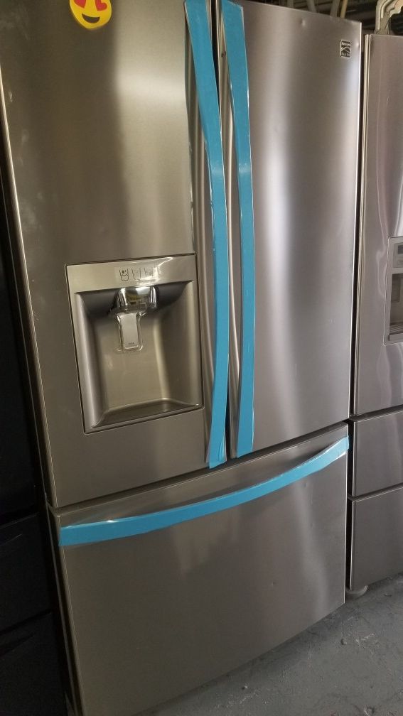Kenmore 3 door stainless steel refrigerator for Sale in Chula Vista, CA