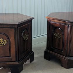 Octagon End Tables 