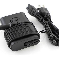 Dell Slim Power Adapter - 65-Watt 7.4mm with 1 Meter Power Cord and AC Duckhead