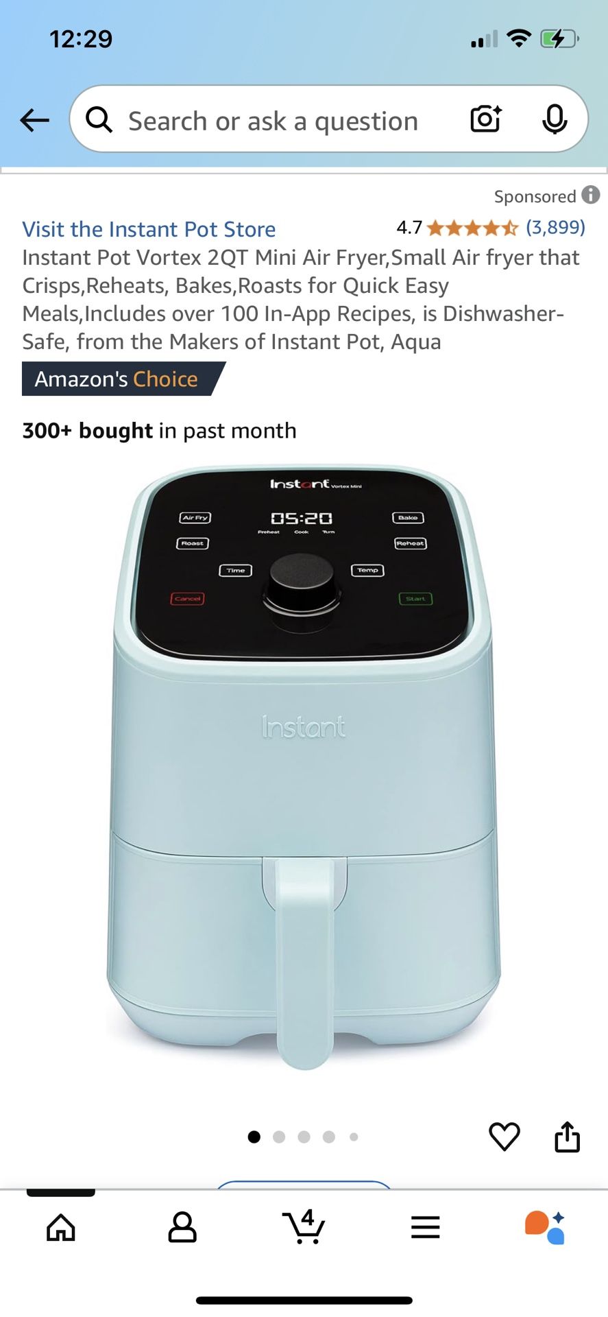 Instant Vortex Air fryer