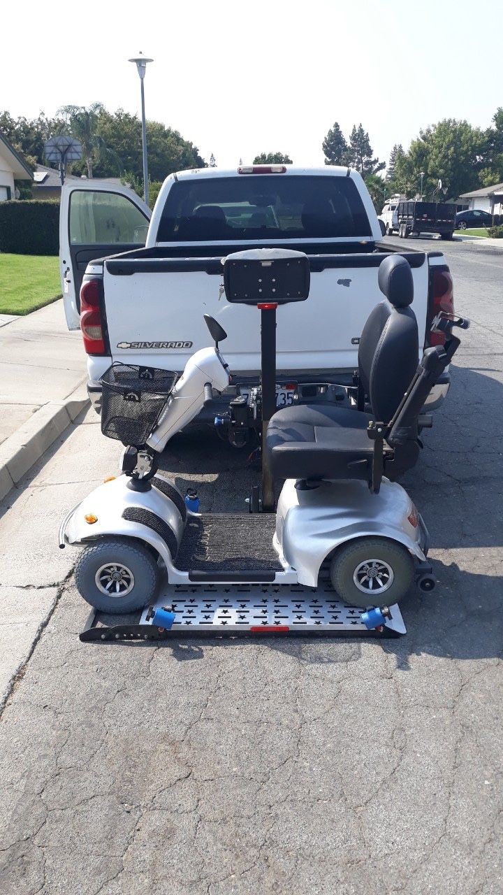 Mobility Scooter And Lift