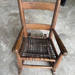 Antique Baby rocking Chair