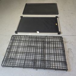Dog Cage/Kennel + Extras
