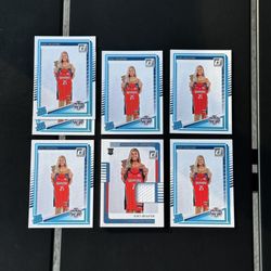 2025 Panini Donruss Kiki Iriafen Rookie Jersey Patch Washington Mystics