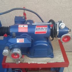 AMMCO Brake Lathe 4000 w/ Bench & Complete Adapter Set