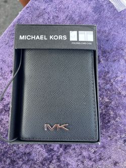 Michael Kors men’s wallet black retail $68