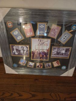 Vintage Rat Pack Framed memorabilia