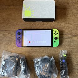 SPLATOON EDITION NINTENDO SWITCH OLED