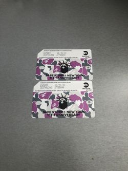 BAPE METROCARD LIMITED EDITION