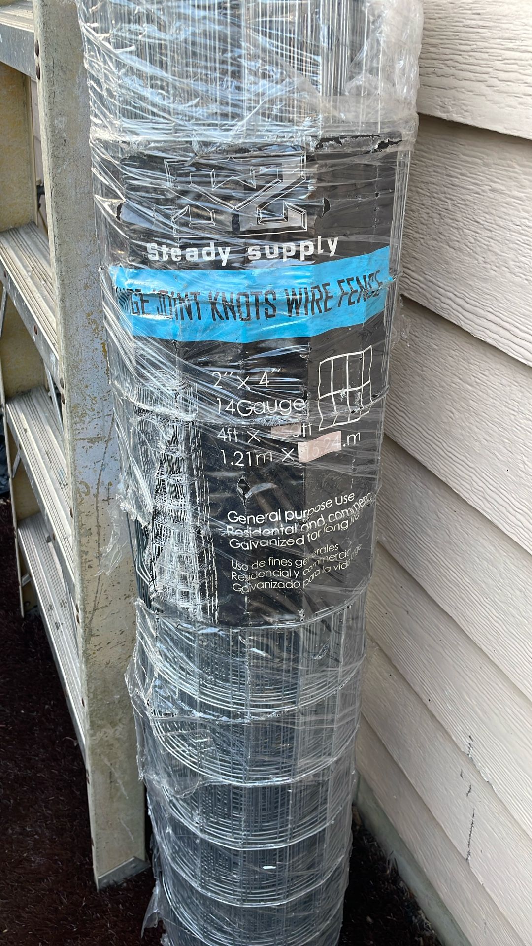 2x4 Gauge Galvanized Wire Fence