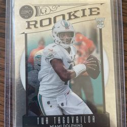 Tua Tagovailoa Miami Dolphins Rookie Card