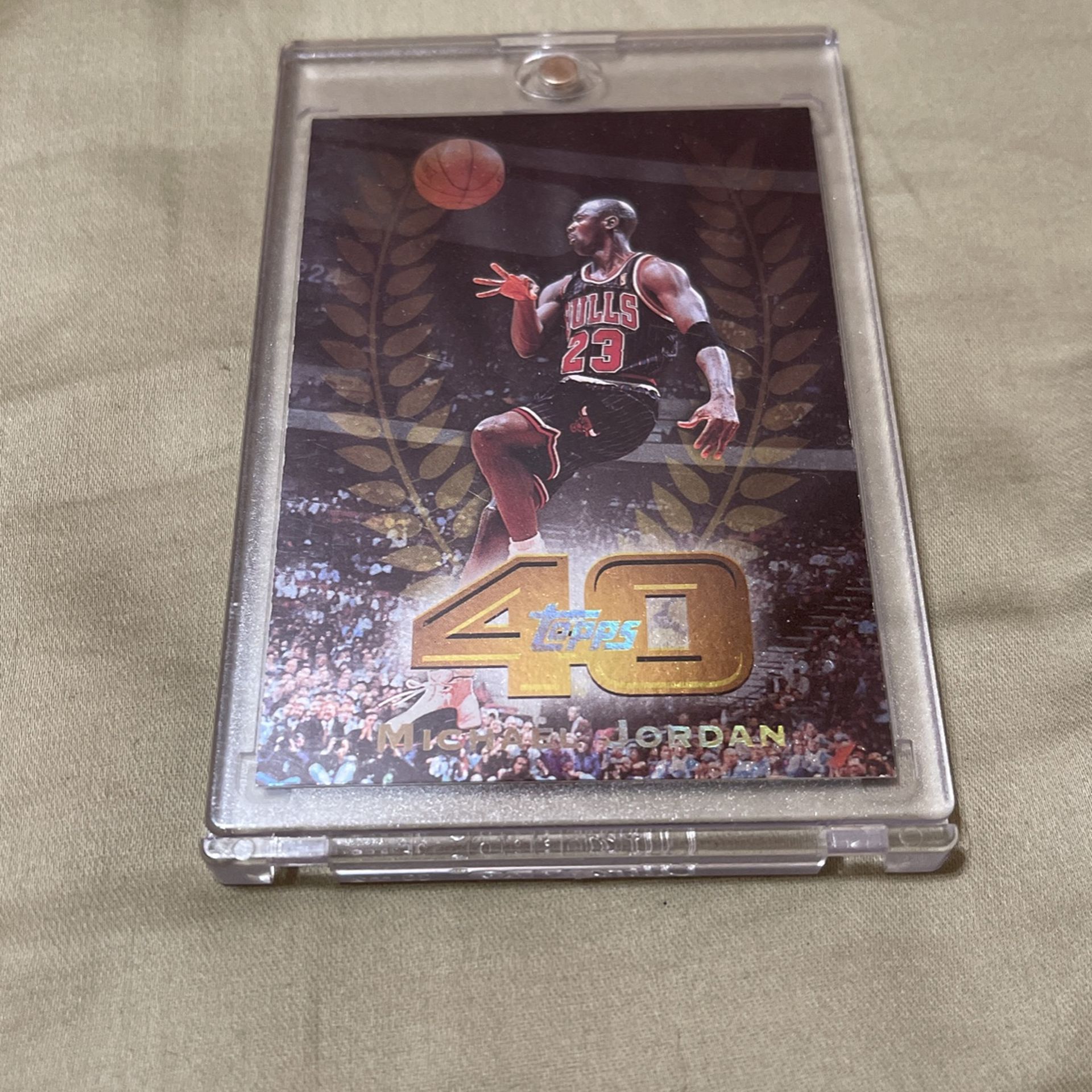 Michael Jordan Topps 40