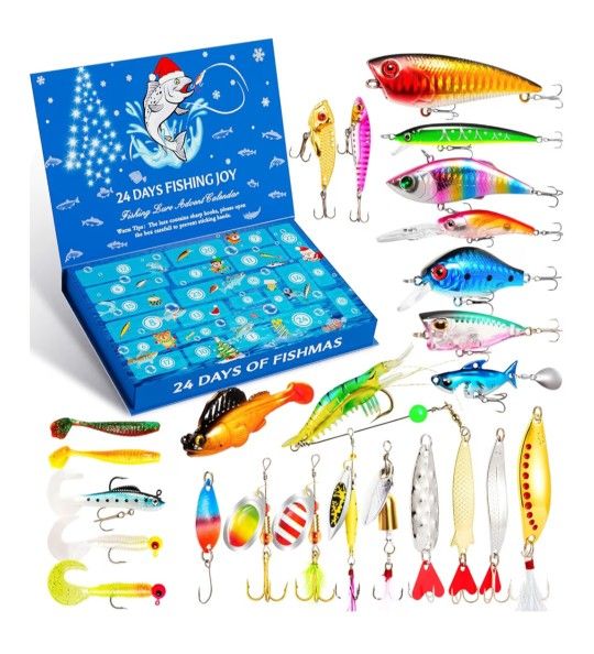 Fishing Lure Advent Calendar