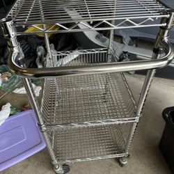 3 Tier Heavy Duty Utility Cart 