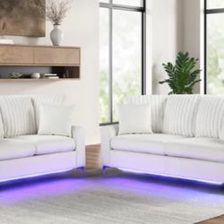 Hermosos Sofas Con Luz 😉🔥🔥🔥🔥🚛📦