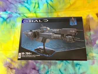 HALO UNSC FORWARD UNTO DAWN MEGA CONSTRUX set NEW 2022 figure FFG-201 704 SEALED
