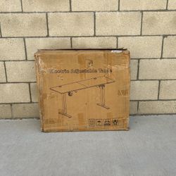  NEW 55" WHITE Electric Standing Desk, Stand Up Desk, Adjustable Height, Computer Workstation