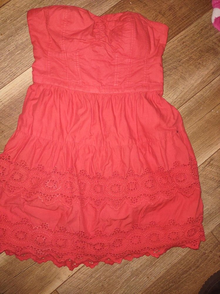 Orange American Eagle Sundress