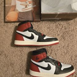 Air Jordan 1 Retro High OG 'Black Toe Reimagined