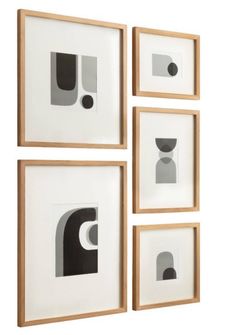 Kate & Laurel All Things Decor (Set of 5) Gallery Art SETI