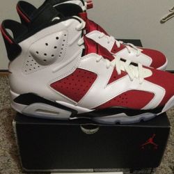 Authenticity Guarantee
DS 2021 Nike Air Jordan Retro 6 OG Carmine Men’s Sz 8.5
