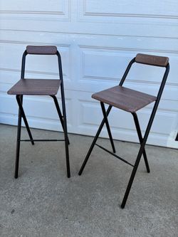 2 30” tall Matching Bar Stools