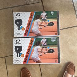 TWO pickle ball Sets