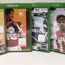 NFL Madden 19,20,21,22,23 Bundle 5 Game-Microsoft Xbox One/Xbox Series X