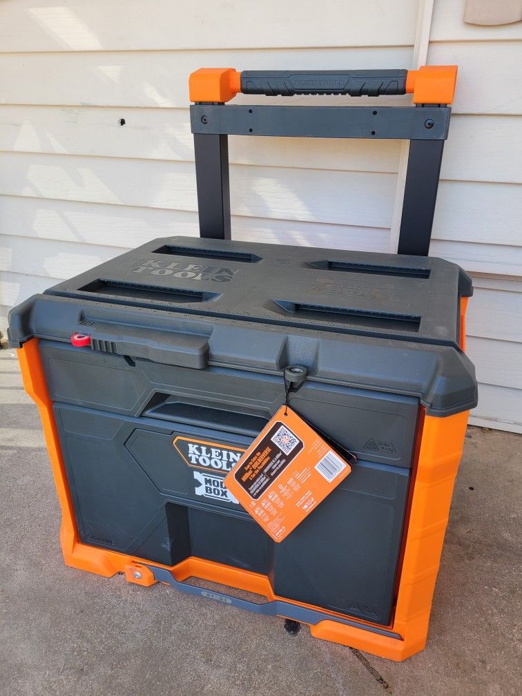 Klein tools mod box, two drawer rolling tool box #54801MB...NEW_NUEVO $185 PRECIO FIJO_FIRM PRICE