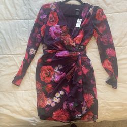 Size 6 Roses Violent Dress 