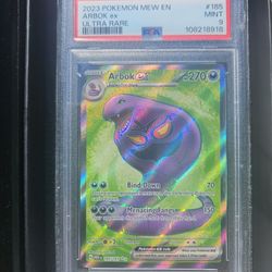 ARBOK EX PSA 9 POKEMON CARD 