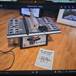 Like new 10" Collins Table saw