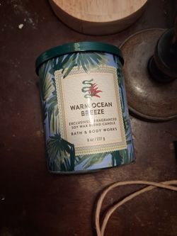 Bath and body works candle