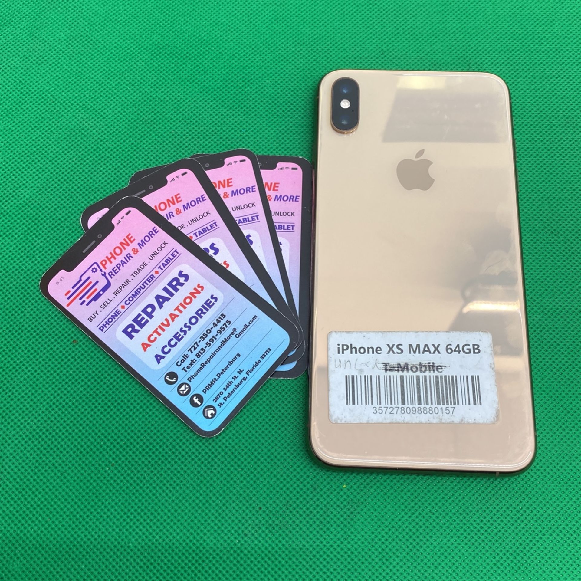Iphone xs max (64GB,128GB, 256GB) Factory unlock 30 day warranty
